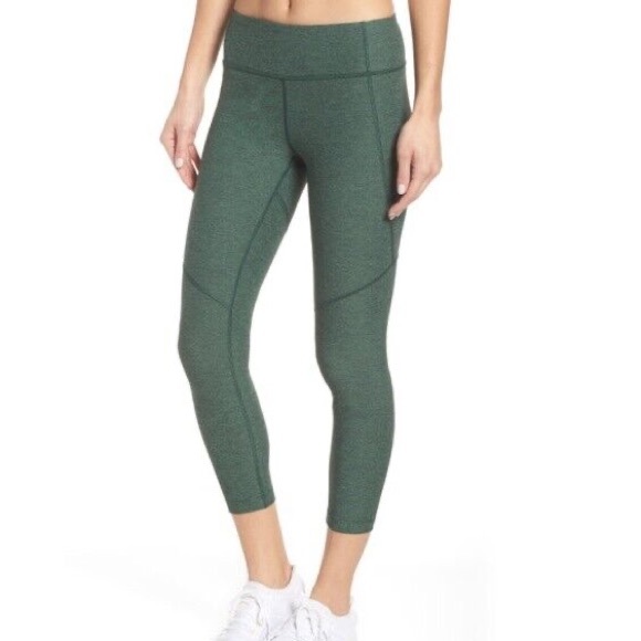 Outdoors voices warmup warm-up crop 3/4 leggings hunter small - Picture 12 of 12